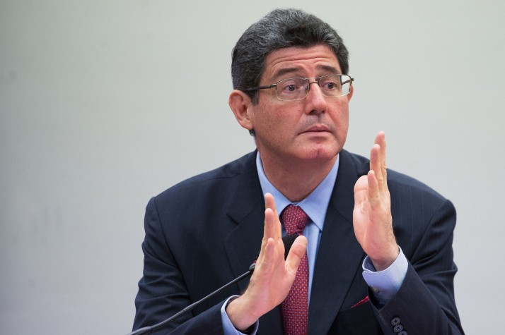 O ministro da Fazenda, Joaquim Levy