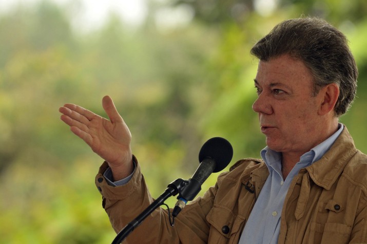 Presidente da Colômbia Juan Manuel Santos