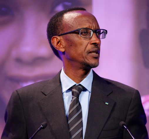 O presidente de Ruanda, Paul Kagame