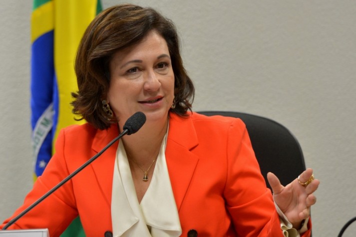 Na foto: A senadora Katia Abreu, presidenta da CNA. Na foto: A senadora Katia Abreu, presidenta da CNA.