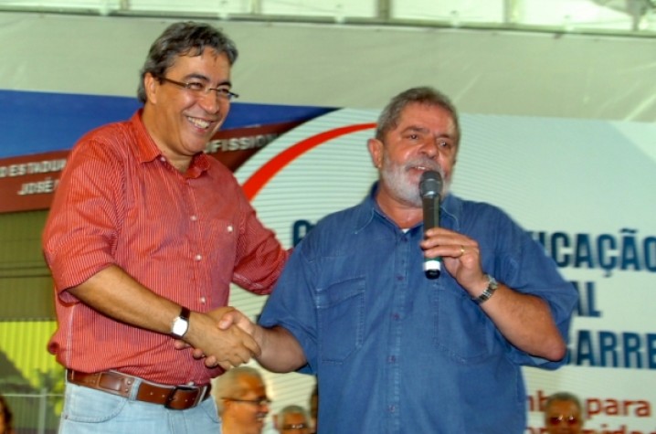 Lula e Marcelo Déda 
