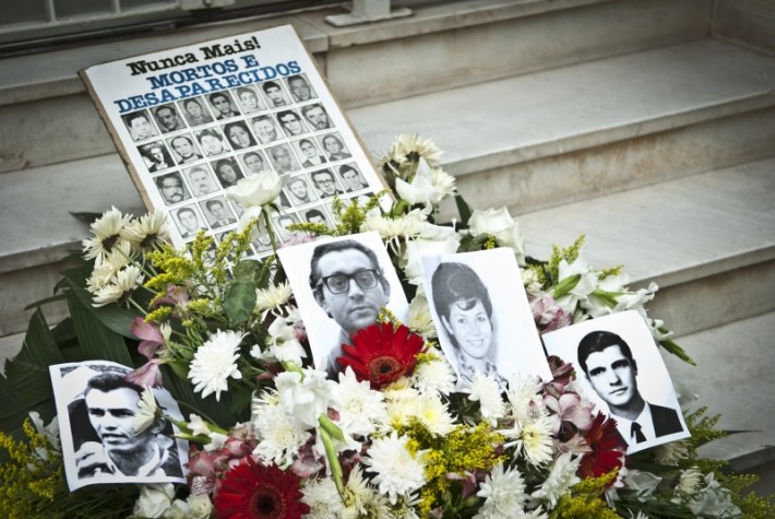 Imagens de desaparecidos na ditadura militar