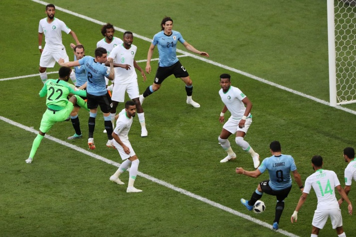 Copa 2018: Uruguai vence a Arábia Saudita e define classificados do grupo A