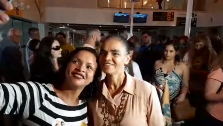 Marina Silva em campanha - dia 6/10/2018
