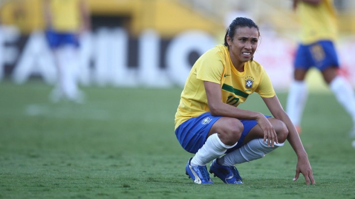 Marta, jogadora de futebol da seleção brasileira de futebol