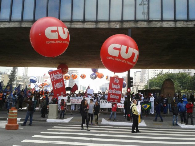 Dia de Luta - CUT - Masp São Paulo