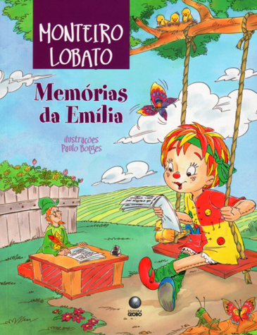 capa do livro memórias de Emília