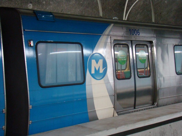 Metrô no Rio