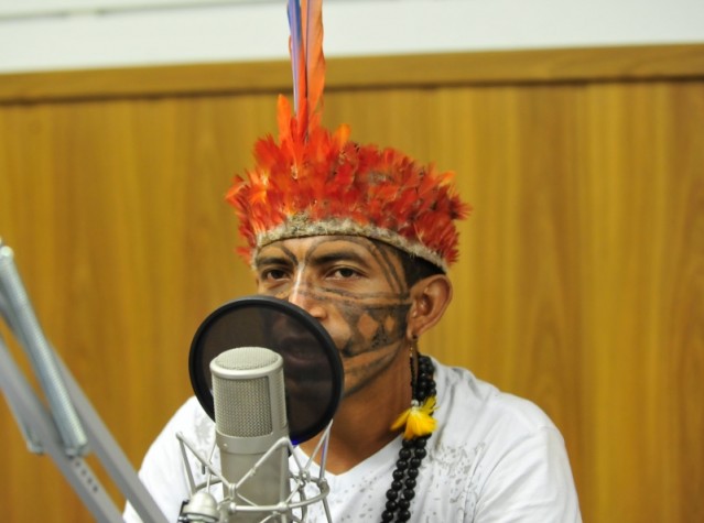 Índio Valdenir Munduruku participa de programa da Rádio Nacional da Amazônia