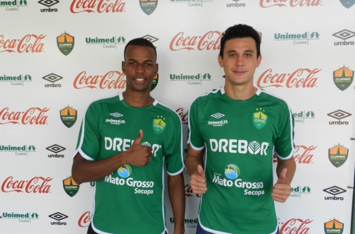 Zagueiro André e atacante Silas, novos jogadores do Cuiabá