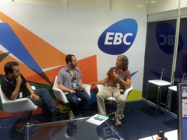 Marcelo Branco e Guilherme Almeida participaram de hangout do Portal EBC