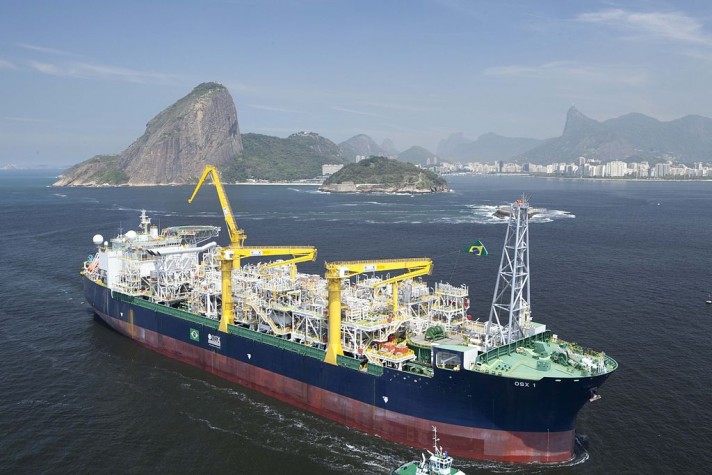 unidade de produção, armazenamento e transferência de óleo e gás da frota da OSX