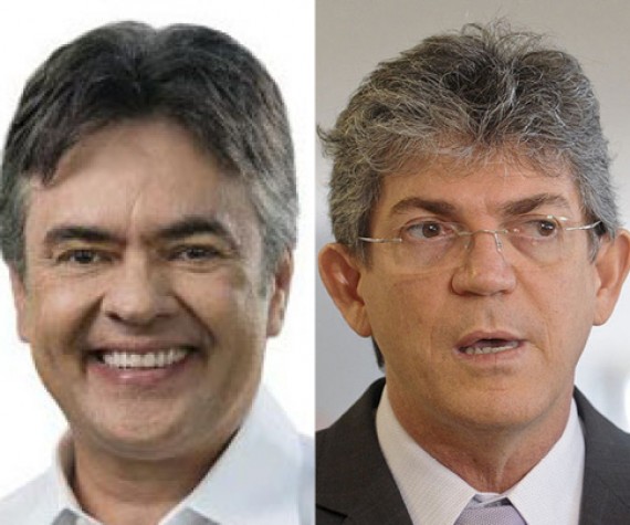 Cássio Cunha (PSDB) e Ricardo Coutinho (PSB)
