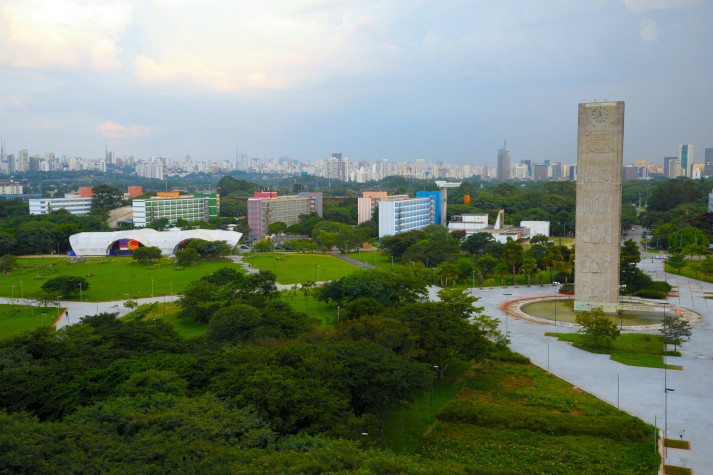 Campus da Universidade de São Paulo - Praça do Relógio