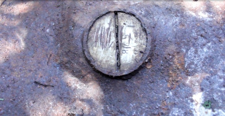 Bomba de napalm encontrada no Vale do Ribeira