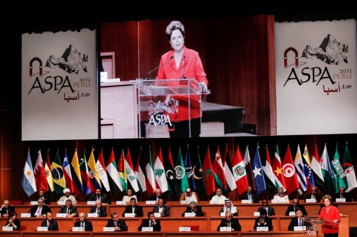 Dilma discursa na 3ª Cúpula de Chefes de Estado e de Governo América do Sul–Países Árabes (Aspa)