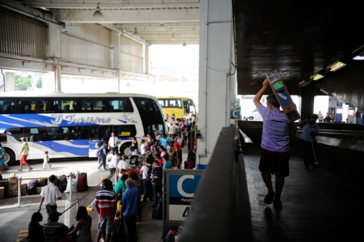 Mais de 330 mil pessoas devem passar pela Rodoviária Novo Rio até o Natal