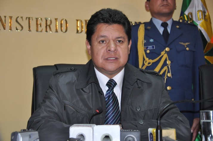 Ministro da Defesa da Bolívia, Ruben Saavedra