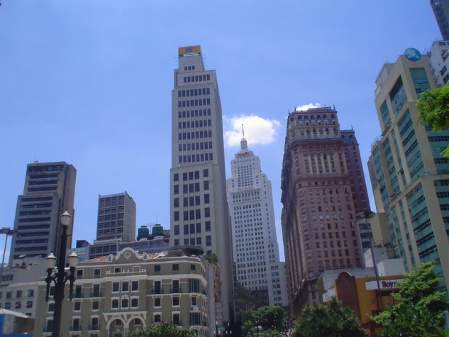 Prédios do centro de São Paulo