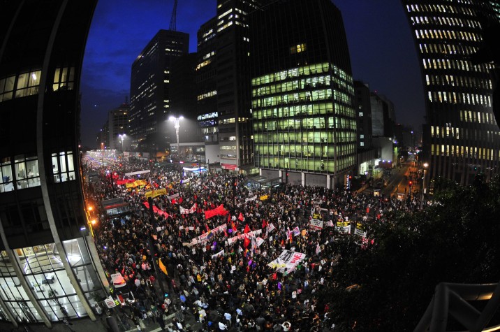 Protestos em São Paulo, 20 de junho 