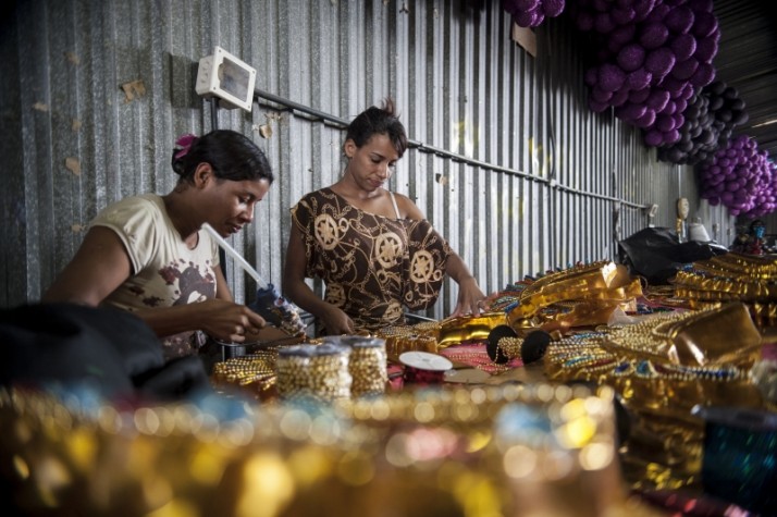 Trabalhadores do carnaval