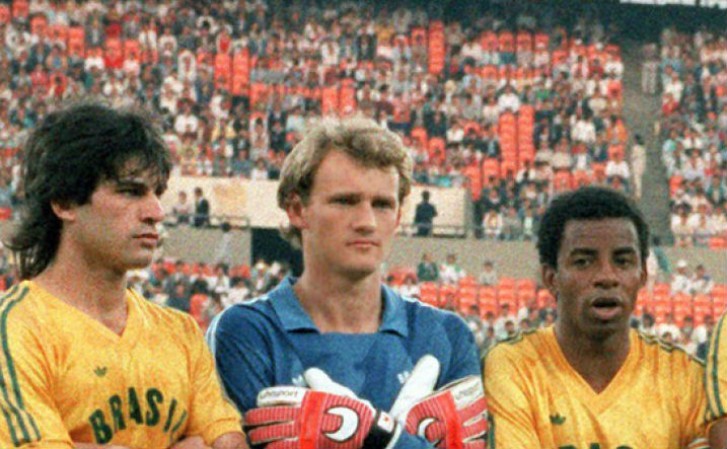 Seleção brasileira medalha de prata em 1988.