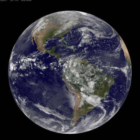 Satélite da Nasa captura imagem das Américas no dia da Terra