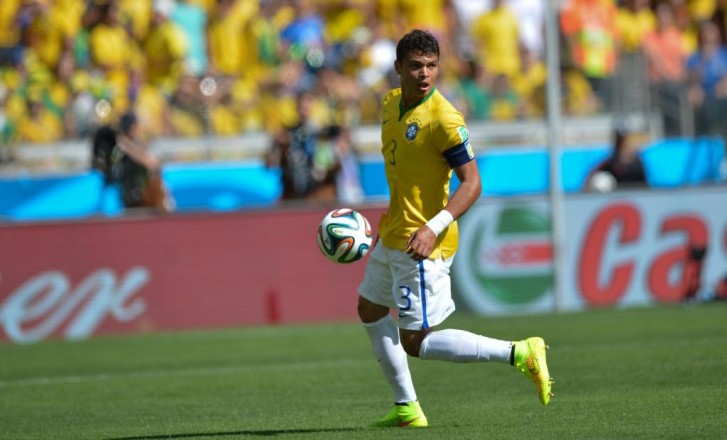Thiago Silva capitão da seleção brasileira 