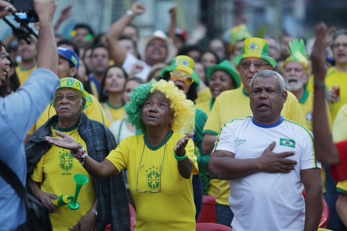 Torcida do Brasil para a Copa do Mundo 2014