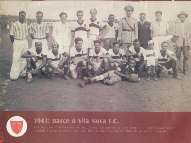 Equipe do Vila Nova em 1943