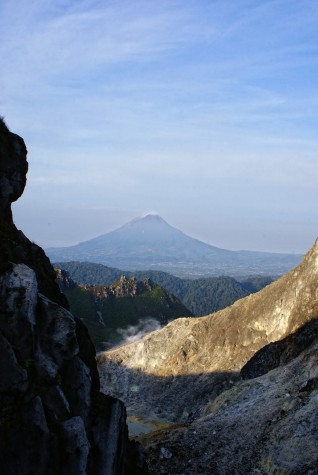 Monte Sinabung, na Indonésia